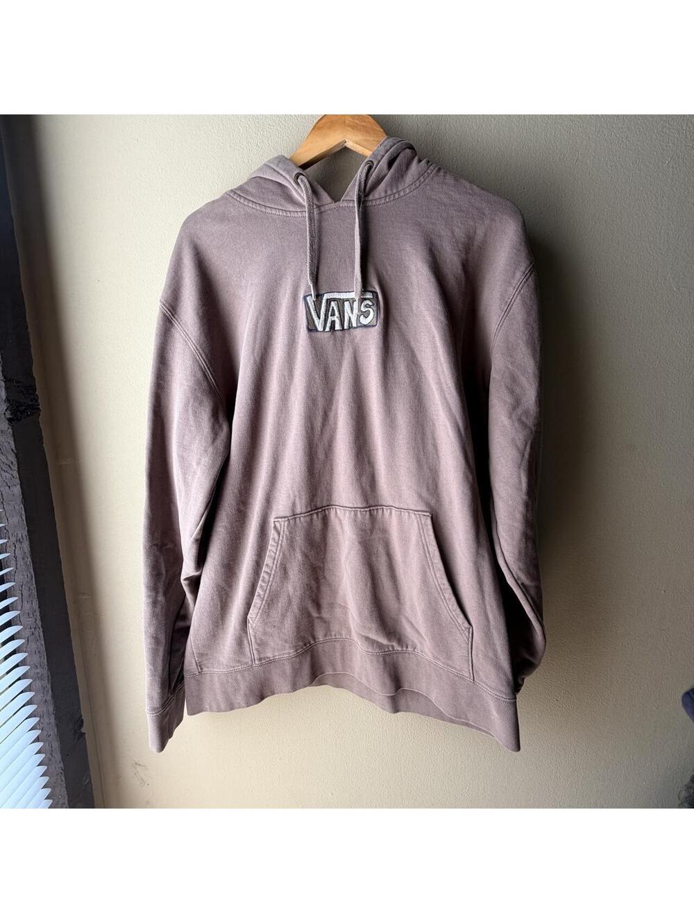 Vans Mauve Embroidered Logo Pullover Hoodie XL